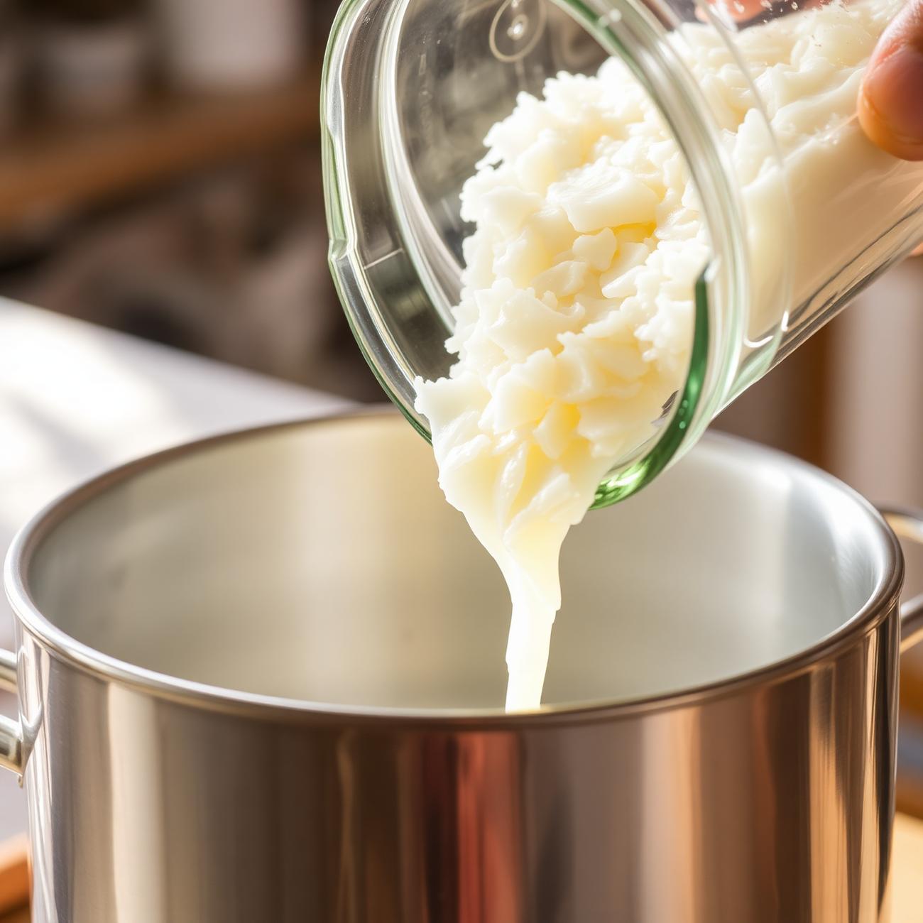 Why we pour soy, not paraffin